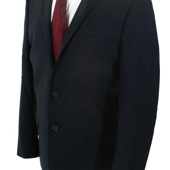 Button Up Collared Neck Blazer
